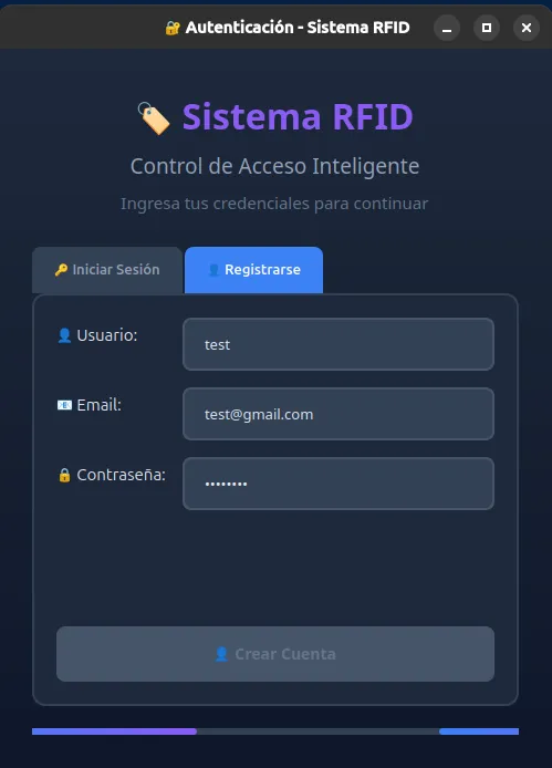 RFIDentity screenshot