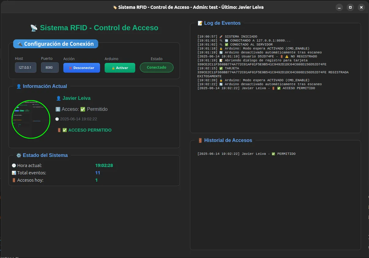 RFIDentity screenshot